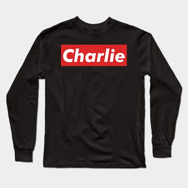 Charlie Long Sleeve T-Shirt by monkeyflip